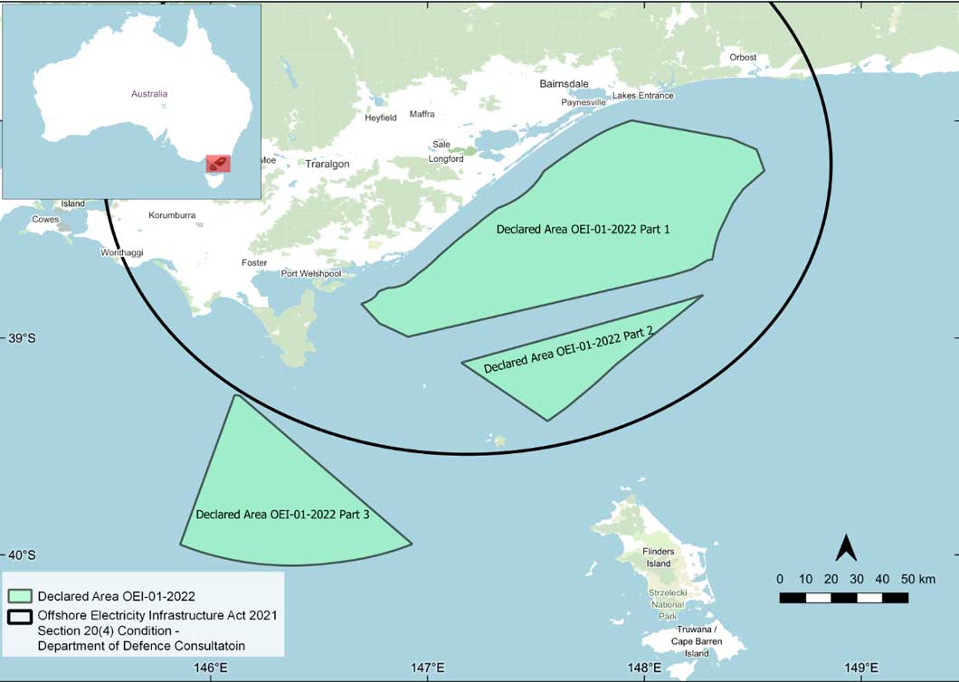 Australia’s first offshore wind area now open for feasibility licence applications