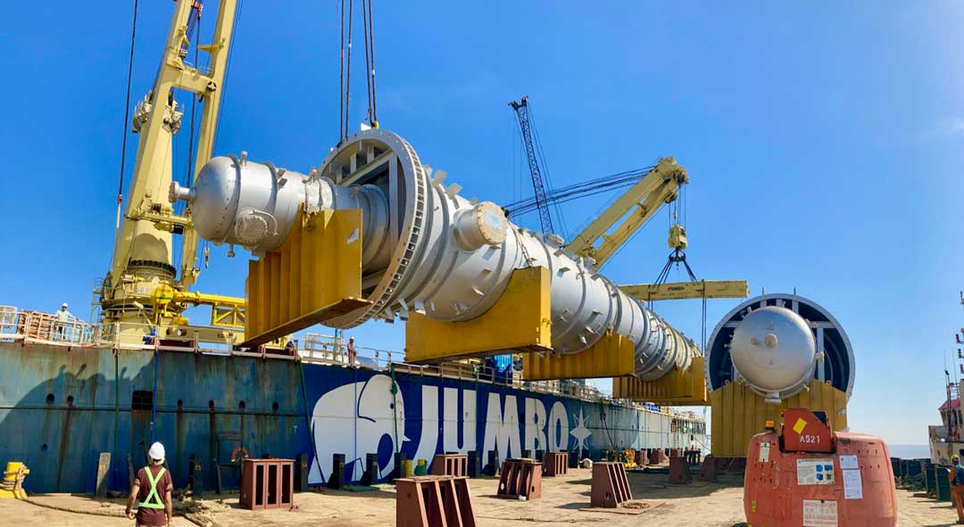 Jumbo-SAL-Alliance starts Basrah Refinery Upgrading Project transports for JGC Corporation