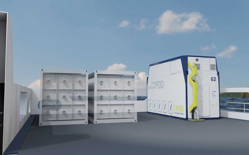 HAV Hydrogen obtains DNV Approval in Principle for containerized H2 system for ships