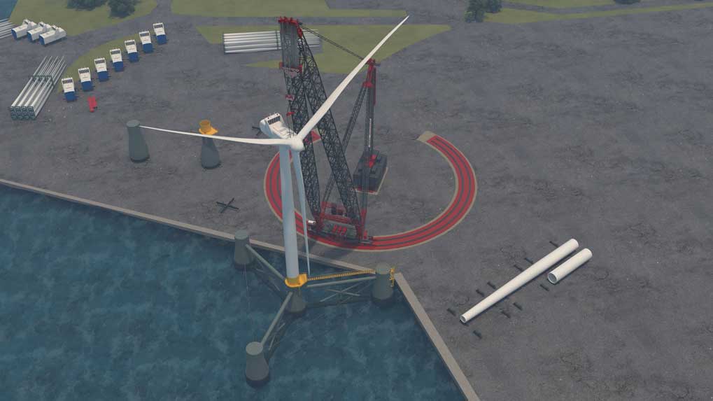 World’s largest electric crane now being built