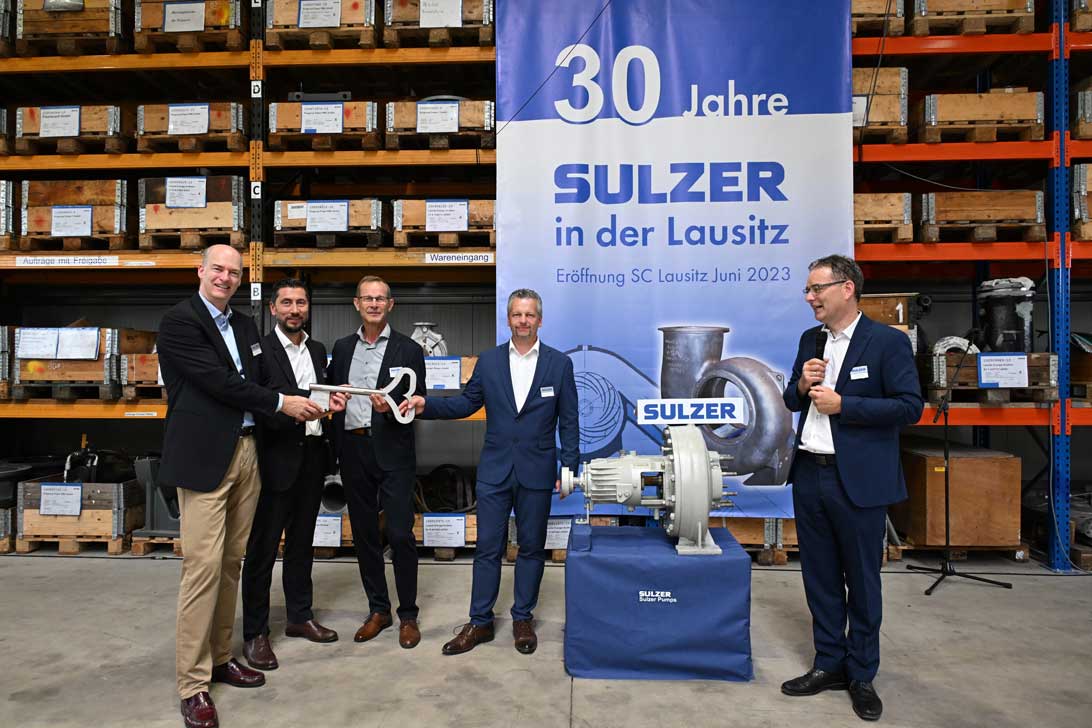 New Sulzer Lausitz Service Center delivers cross-border engineering support