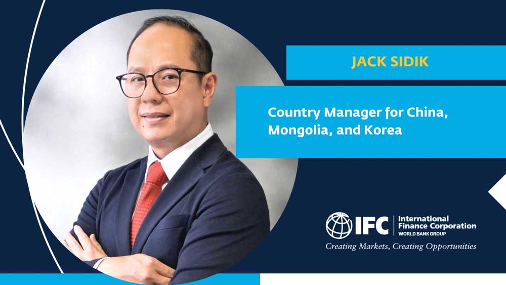 IFC Appoints Jack Sidik as Country Manager for China, Mongolia, and Korea